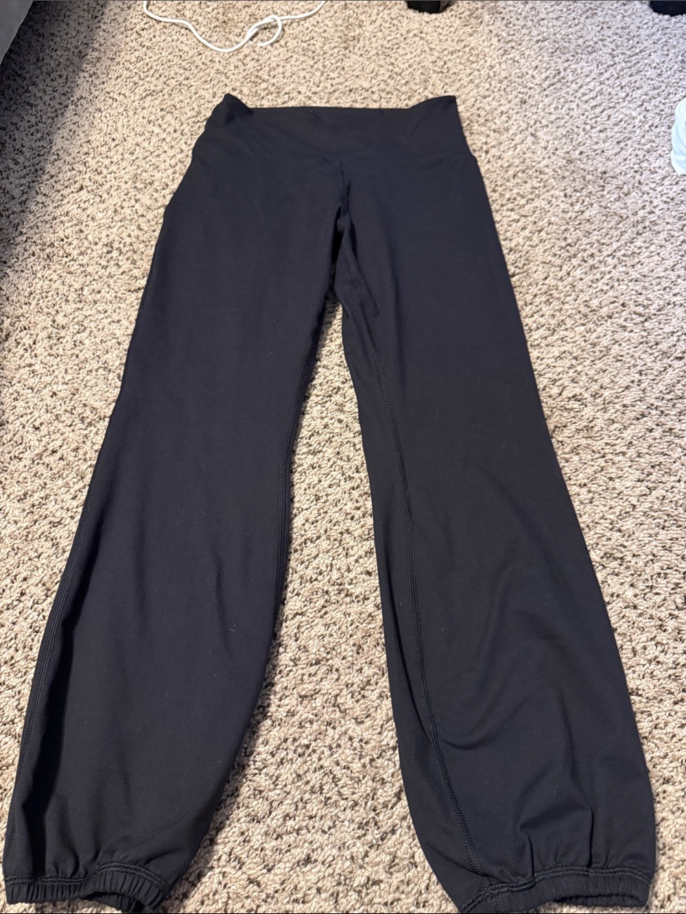 aerie Black Track Joggers